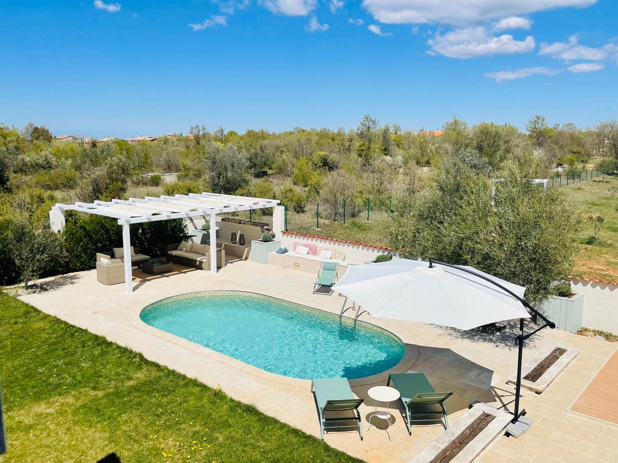 Luxury Villa In Istria - 9,000 Sqm Private Estate With Pool & Sauna, 15 Min To Sea, Near Fazana, 3 Bedrooms Jursici Ngoại thất bức ảnh